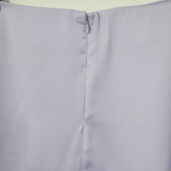 WeWoreWhat Purple Satin Mini Skirt Size Small NWT Purple Coquette Mini Skirt - Picture 5 of 7
